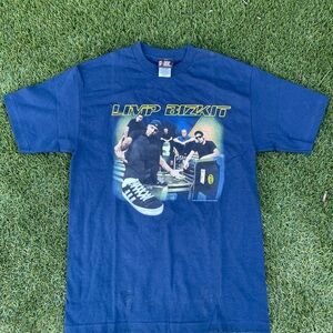 Limp Bizkit Blue Graphic Tee